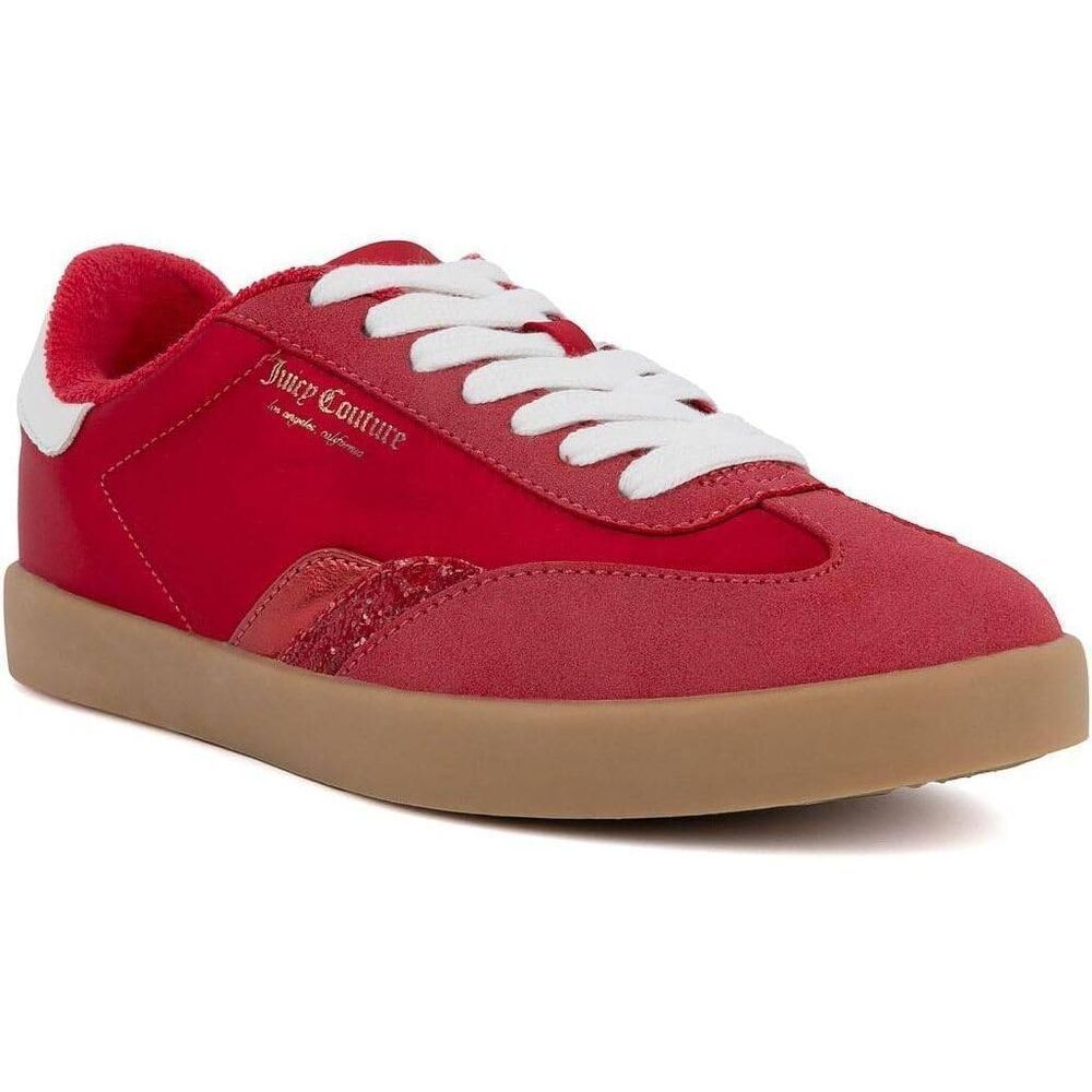 Juicy Couture Womens Red Anvil Sneakers-11
